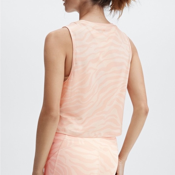 Fabletics Dry-Flex Muscle Top in Wide Zebra Stripe - Picture 5 of 6